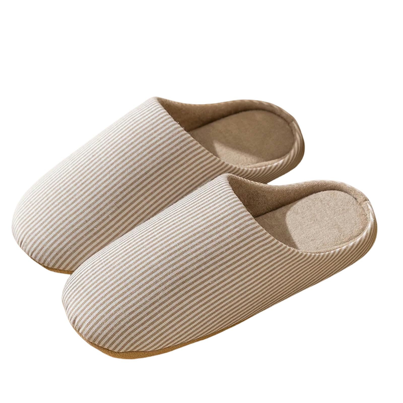 Pantofole Invernali in Cotone Pantofole per Casa Pantofole di Pelliccia Morbida Calda Vetrini Piatti Interni Non Slip Scarpe Scarpe da Letto Silenzio Leggero-blu-38-39