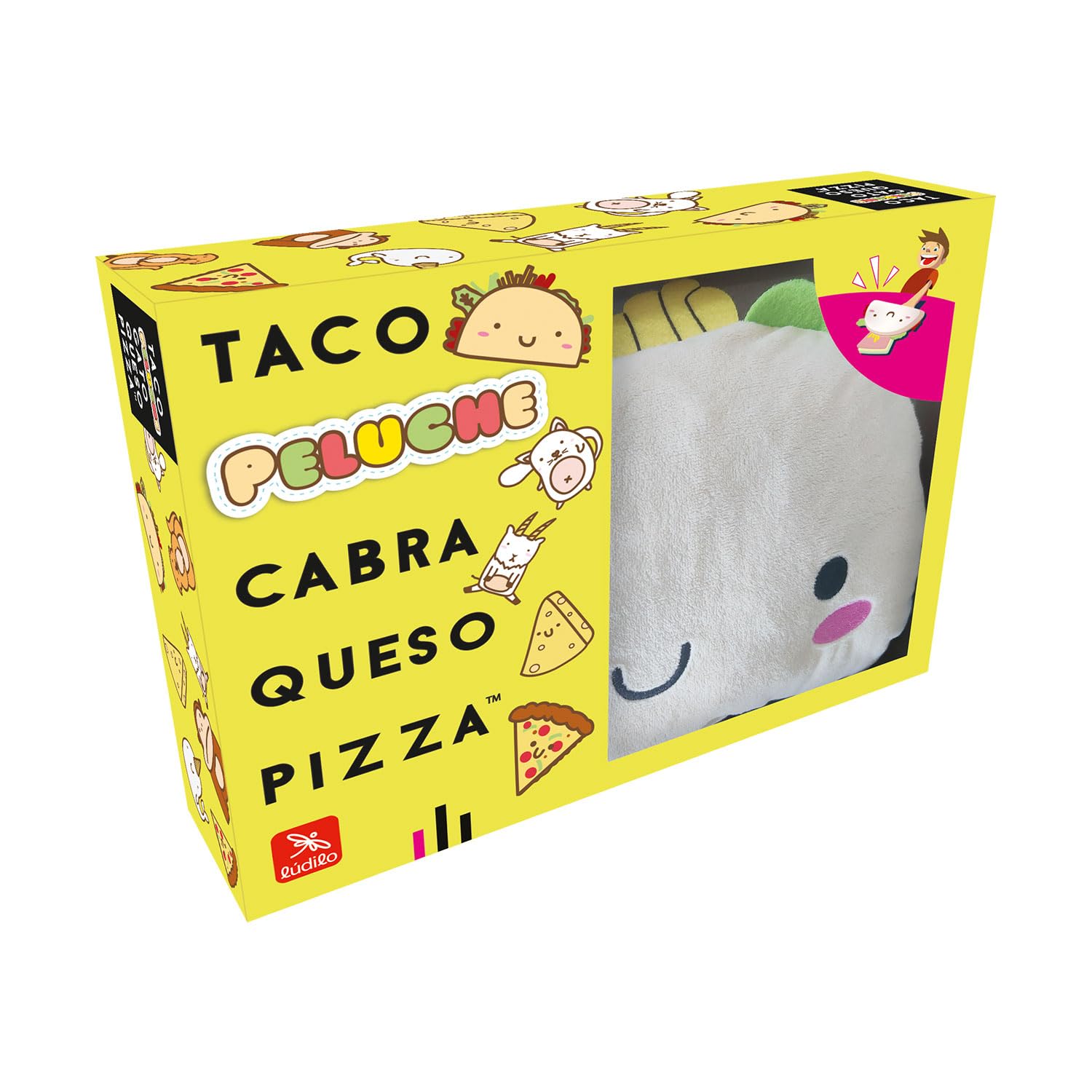 Ludilo - Taco Gato Cabra Queso Pizza | Juegos De Mesa | Juegos De Mesa Niños 8 Años O Más | Juego De Cartas con 60 Cartas | Regalo Niño 8 Años O Más De 3 A 8 Jugadores — view 11