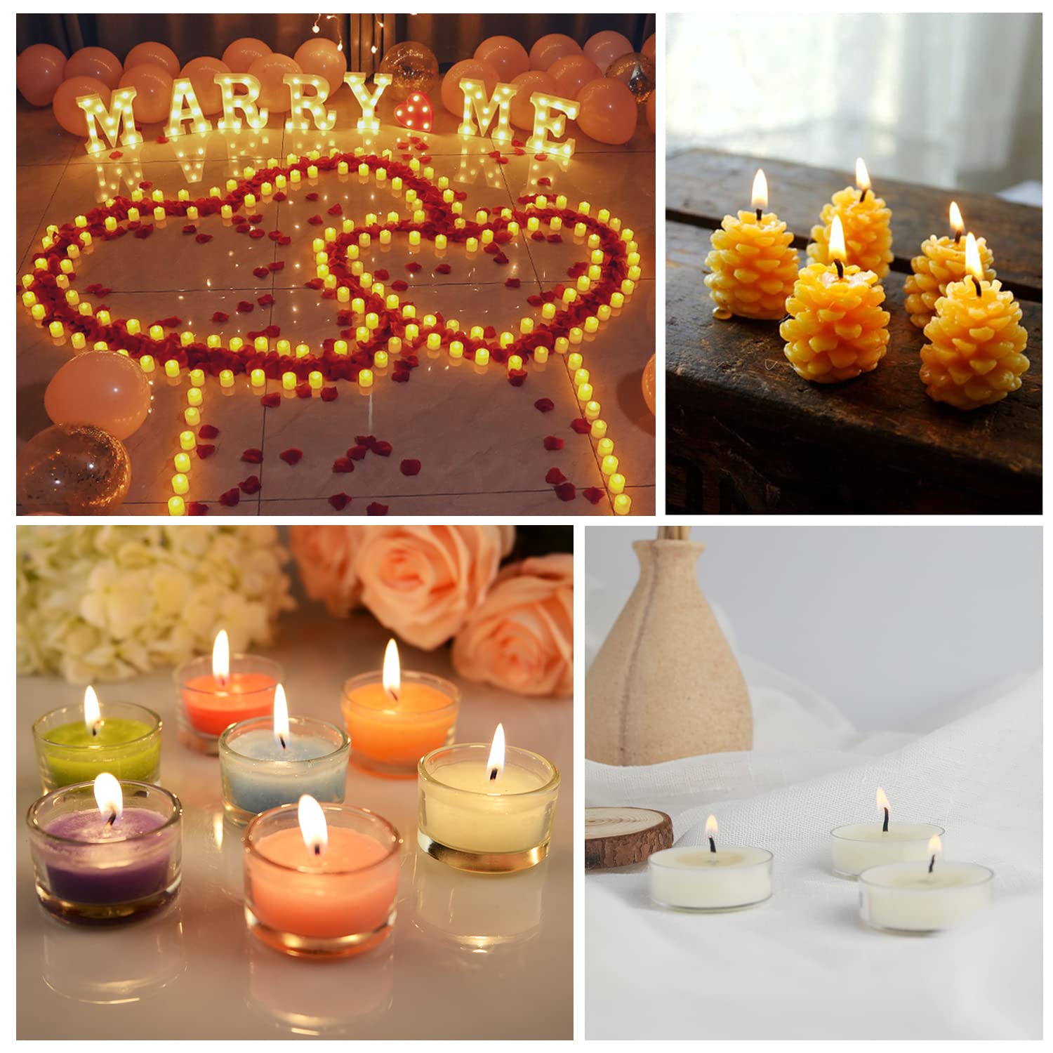 Stoppini per candele in 100% cotone naturale, 100 pezzi, lunghezza 150 mm, a basso fumo, perfetti per realizzare candele votive a colonna, candele fai da te