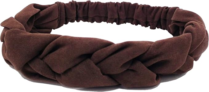 Amazon ハッピーハット ヘアバンド スエード調ツイストデザイン ブラウン Ha 4 03 ヘアターバン ヘアアレンジ ヘッドバンド 帽子 ゴムバンド ねじれ ヘアバンド ターバン 通販