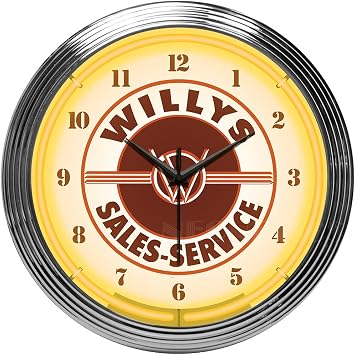 خدمة مبيعات Neonetics Willys جيب ساعة نيون