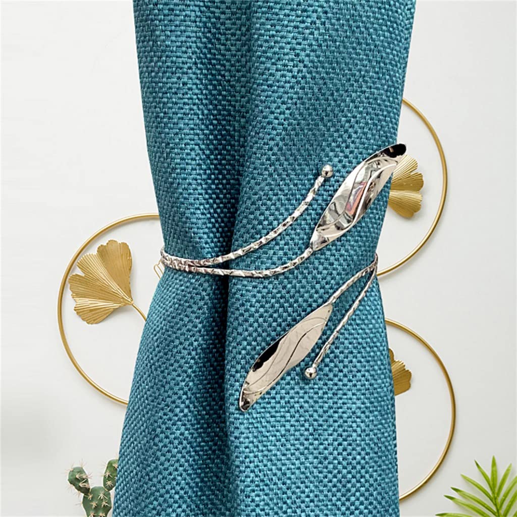 TJLSS Rideau Tie Alliage Pull Strip Rideau Tie Back Rideau Rideau Tie Perforation Free Rideau Boucle