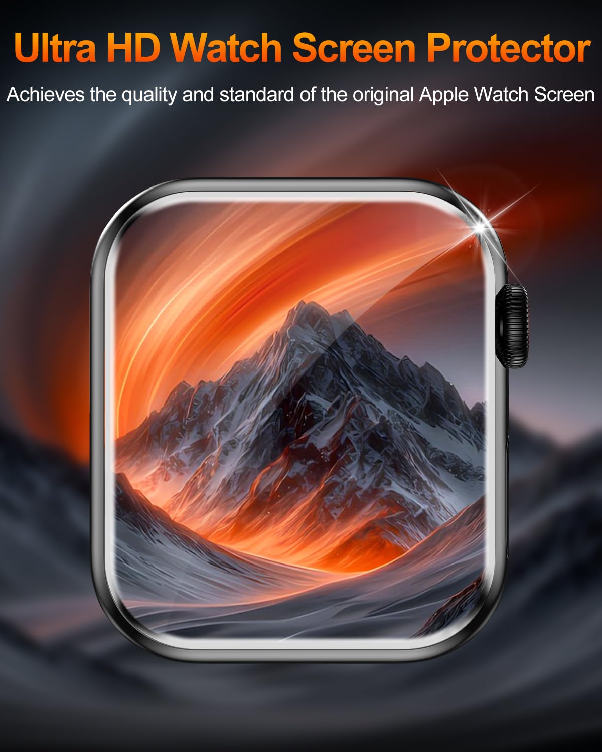 3 Pack for Apple WatchSeries SE3/SE2/SE/6/5/4 44 mm Screen Protector,HD Transparent, Anti Scratch, Bubble Free [Automatic Align Tech] Self-Healing Flexible EPU Film for iWatch SE3/SE2/SE/6/5/4 — view 6