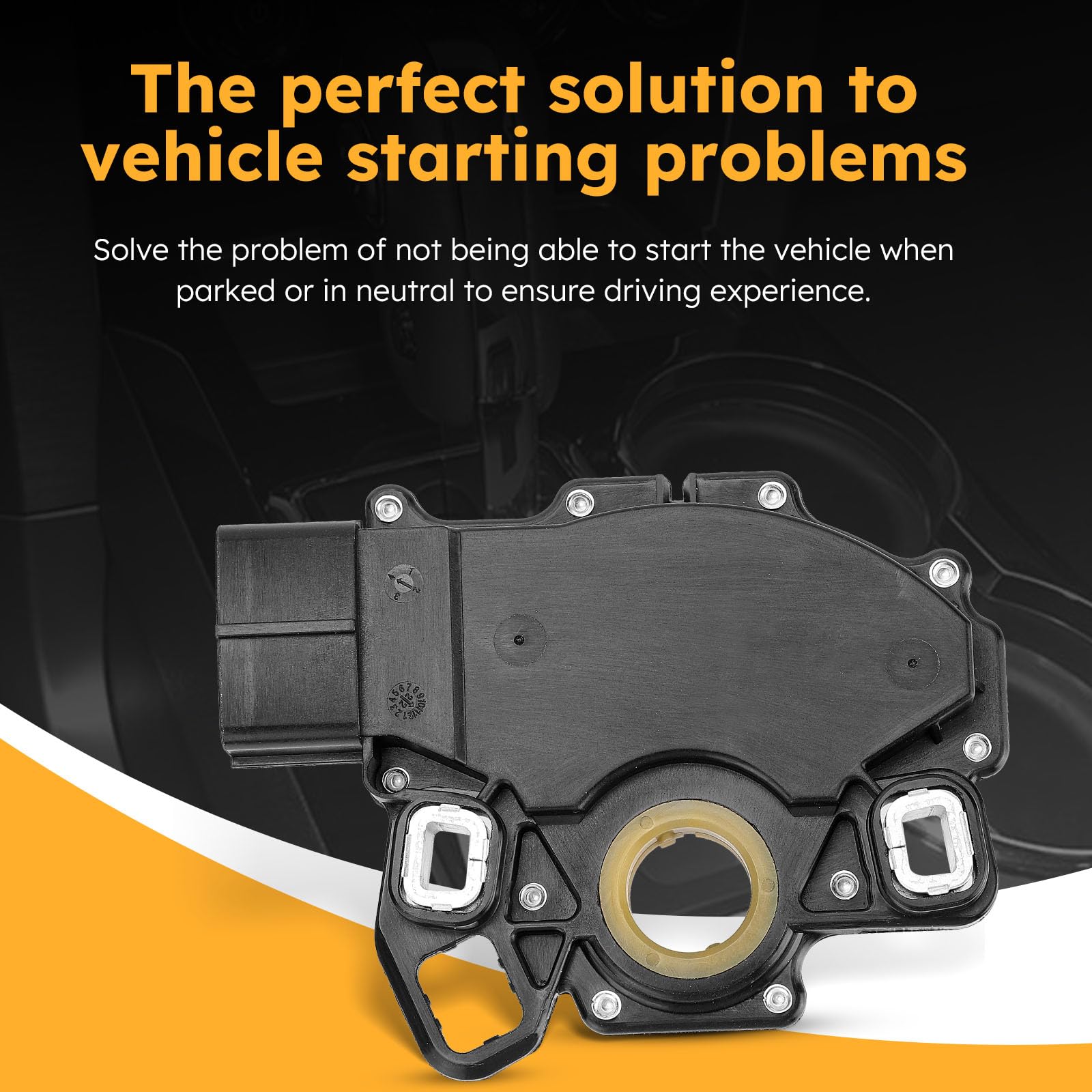 Neutral Switch Vaticas Automatic Transmission Neutral Safety Switch Fit For Ford F-150 Lincoln Mark LT Mazda B2300 Replace F7LZ7F293AA 1L2Z7F293AA 5L2Z7F293AA F5LP7F293AA F7LP7F293AA Transmission Range Sensor - View #5