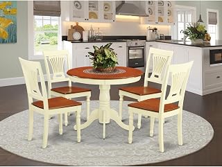 Victorian Dining Set - Table and 4 Chairs - Elegant Antique Style Furniture
