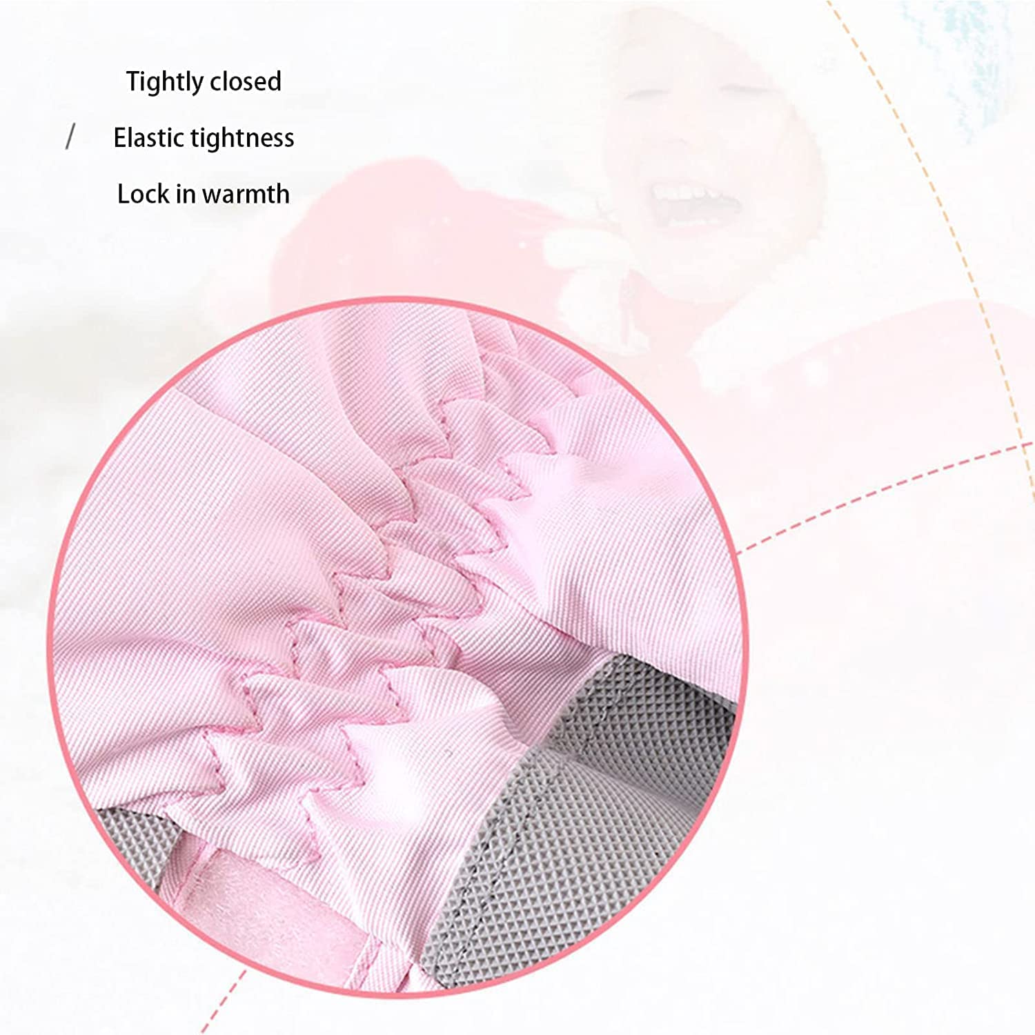 Habiba Handschuhe Touchscreen-Handschuhe, warme Winterhandschuhe mit verdicktem Korallenfutter, Vollfinger-Handschuhe für Ski, Radfahren, Skaten, Laufen, Wandern Winddicht