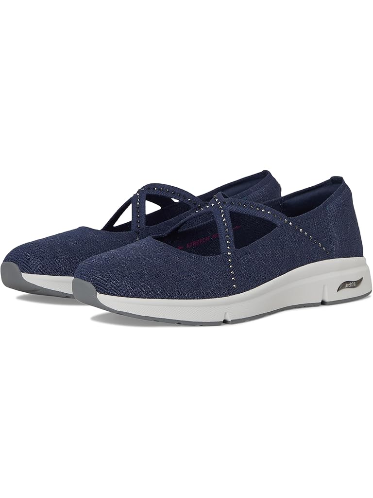 Navy SKECHERS Martha Stewart Arch Fit Living - Meadow Walk