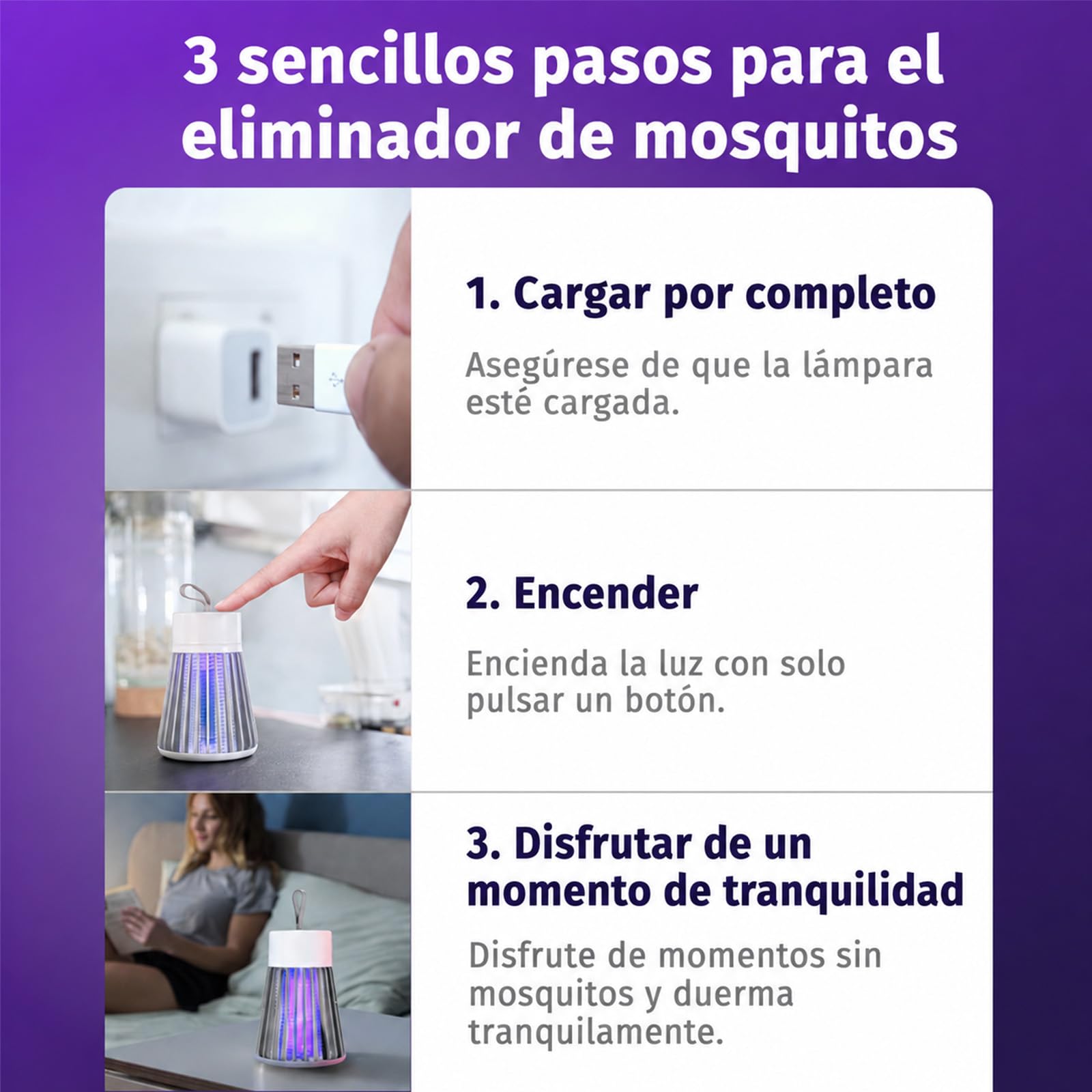 Zapfie Antimosquitos, Zapfie Lampara Antimosquitos, Zapfie Mosquito Lamp, Lámpara Antimosquitos para Acampada, Lámpara Antimosquitos Recargable, Recargable, Resistente Al Agua IPX4 (Rojo)