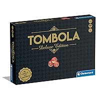 Clementoni - 16800 - Tombola Deluxe - Gioco Da Tavolo, Gioco Di Società Per Tutta La Famiglia