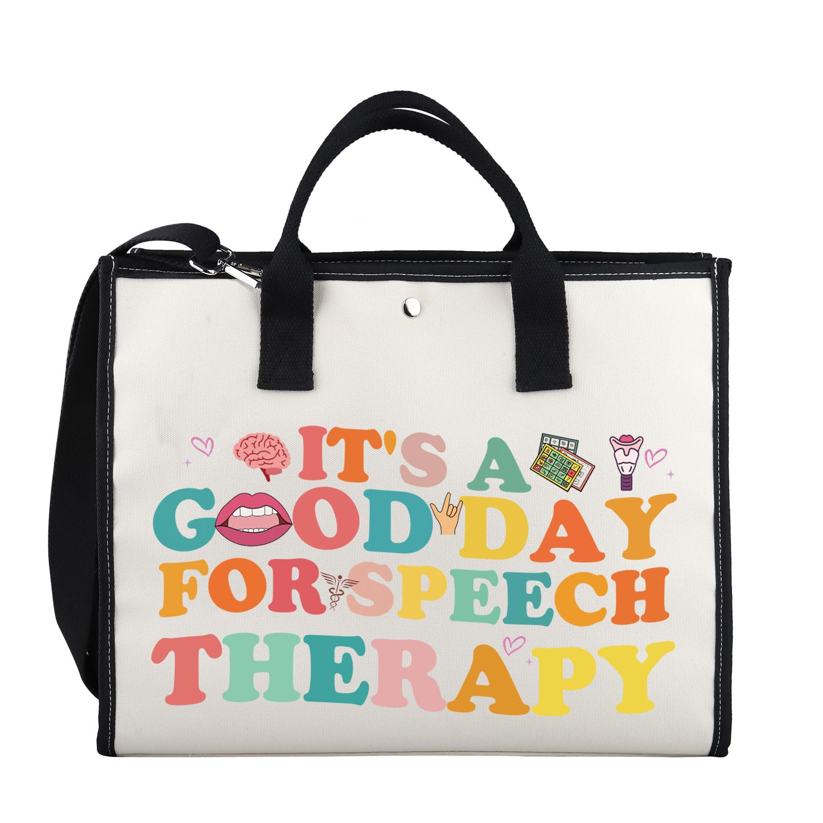 XYANFA Speech Therapist Gift - Slp Tote Bag for Speech Language Pathologist