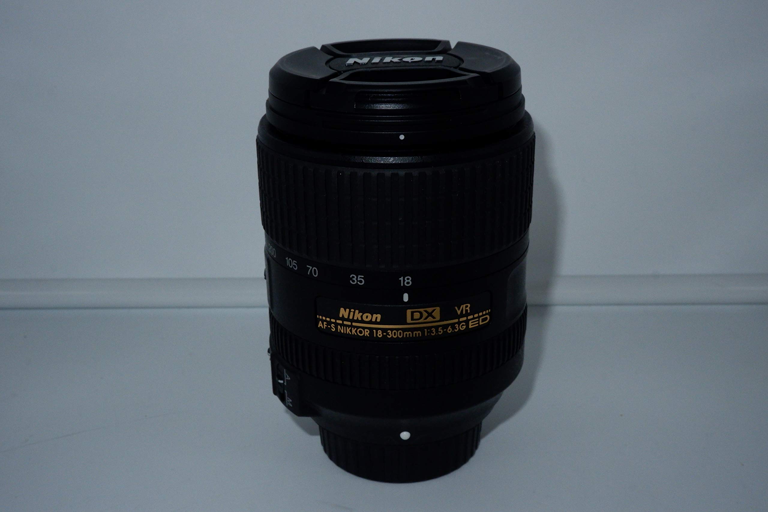 Nikon 18-300mm f/3.5-6.3G ED VR AF-S DX Nikkor Lens (Black