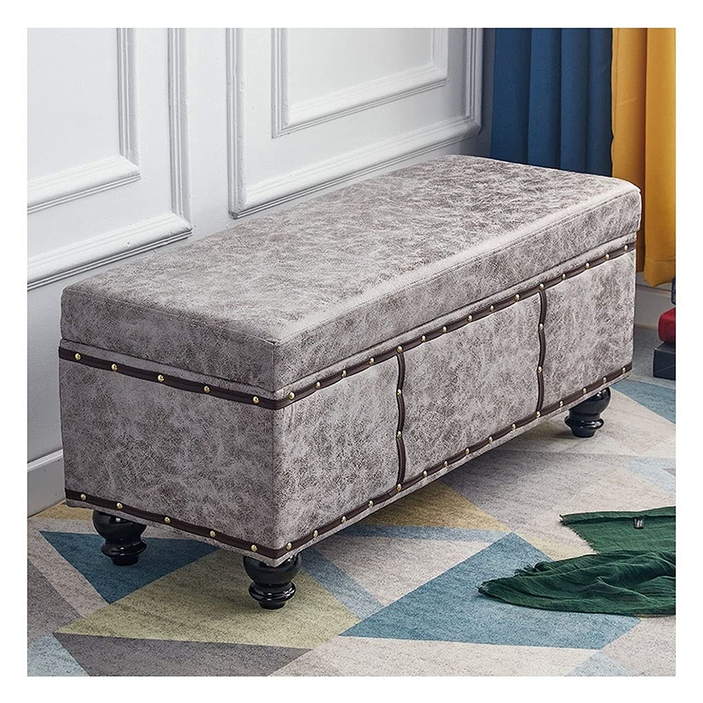 Repose-pieds avec coffre de stockage : gagnez de la place avec style