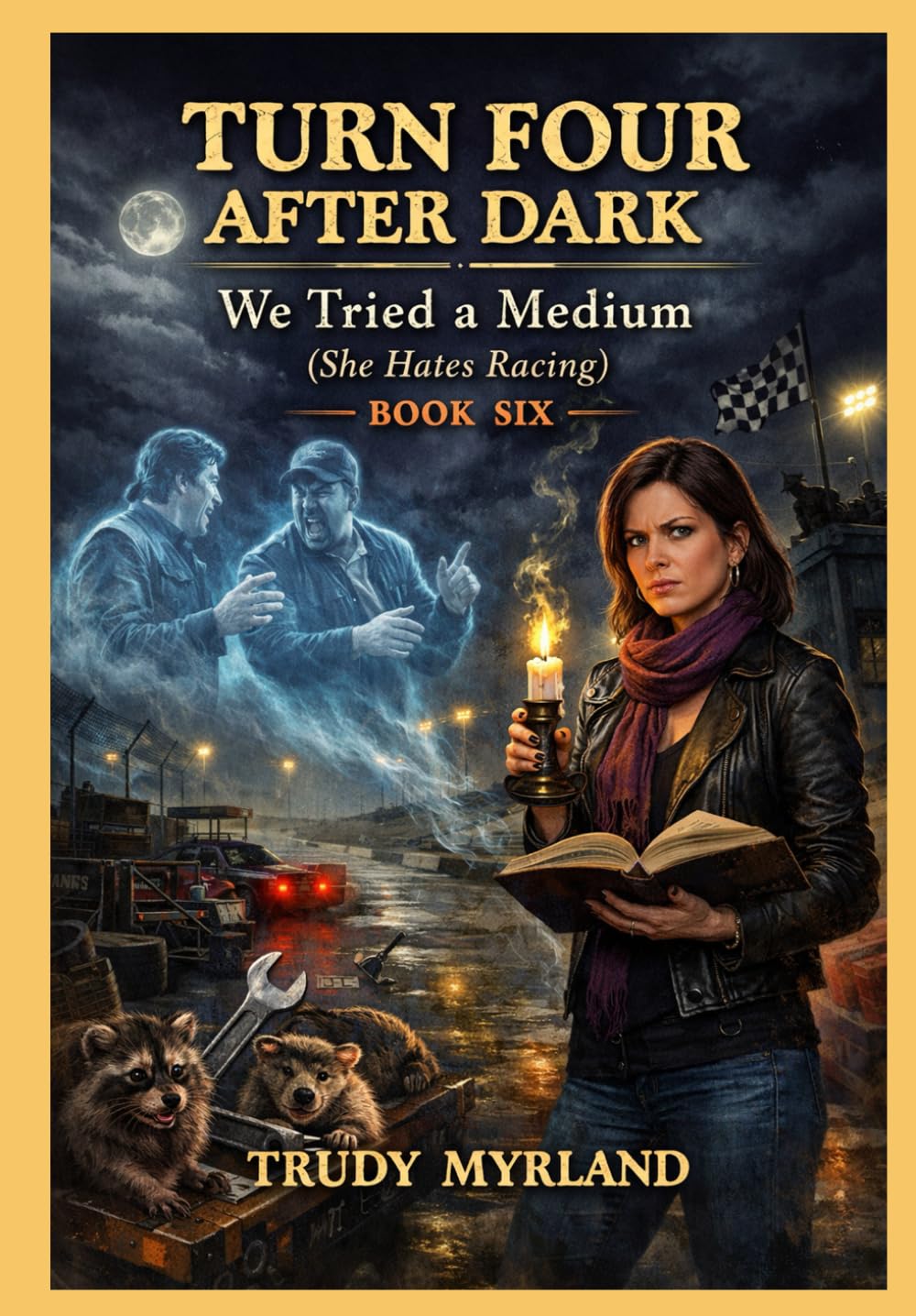 We Tried a Medium (She Hates Racing): BOOK SIX (Turn Four After Dark)