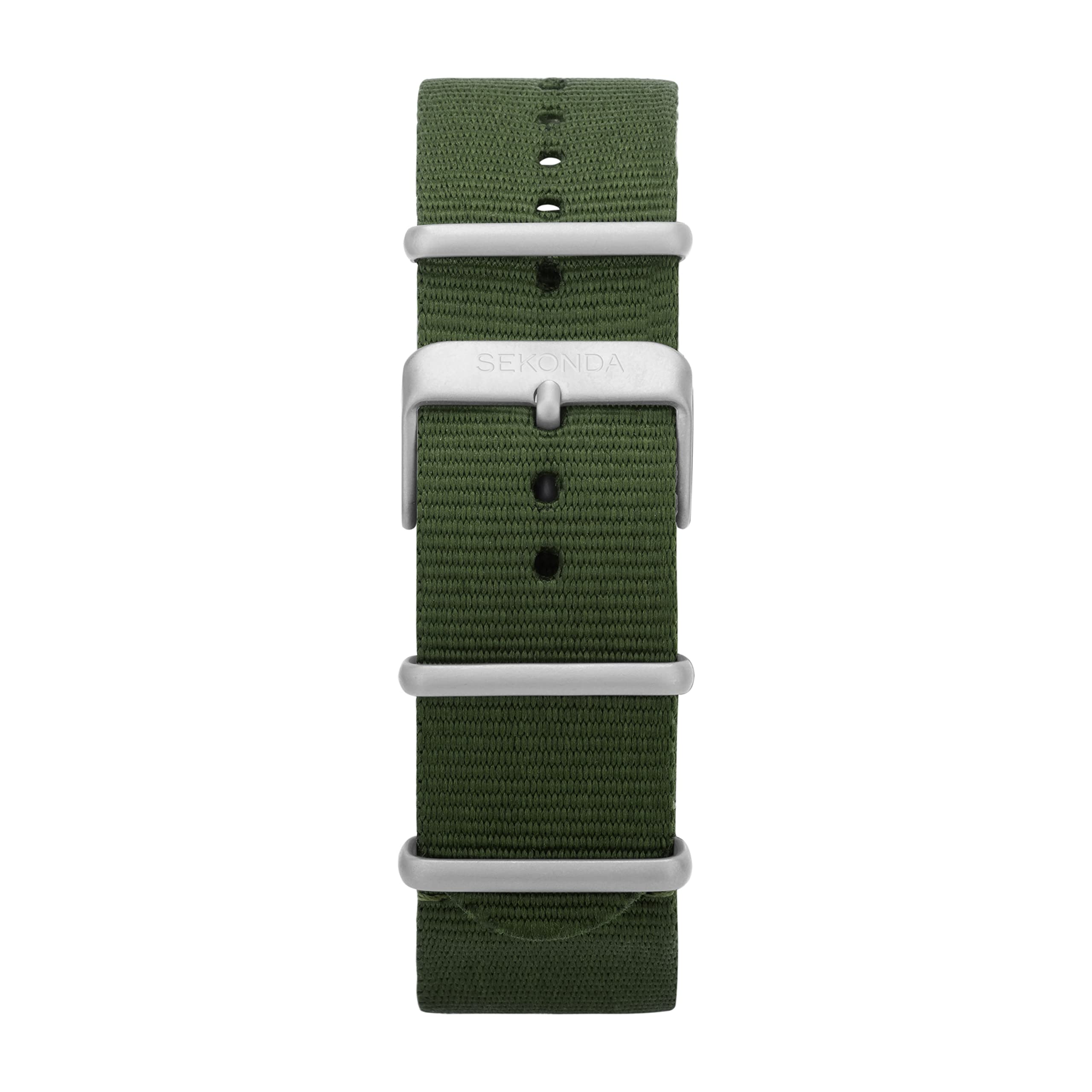 Sekonda Reloj cronógrafo estilo militar para hombre (verde) 30067, verde, Correa