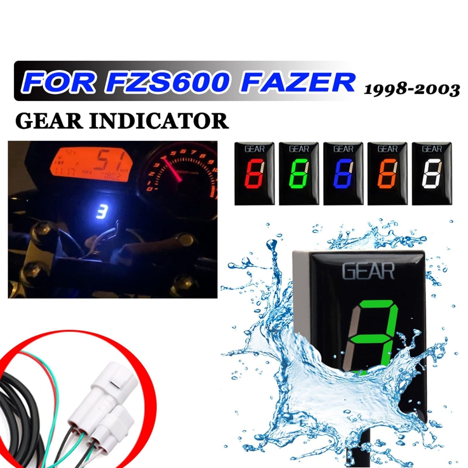 Relais de démarreur TOURMAX Yamaha 600 YZF R-6 1999-2002 FZS Fazer 1998-2003 900 TDM 2005-2006