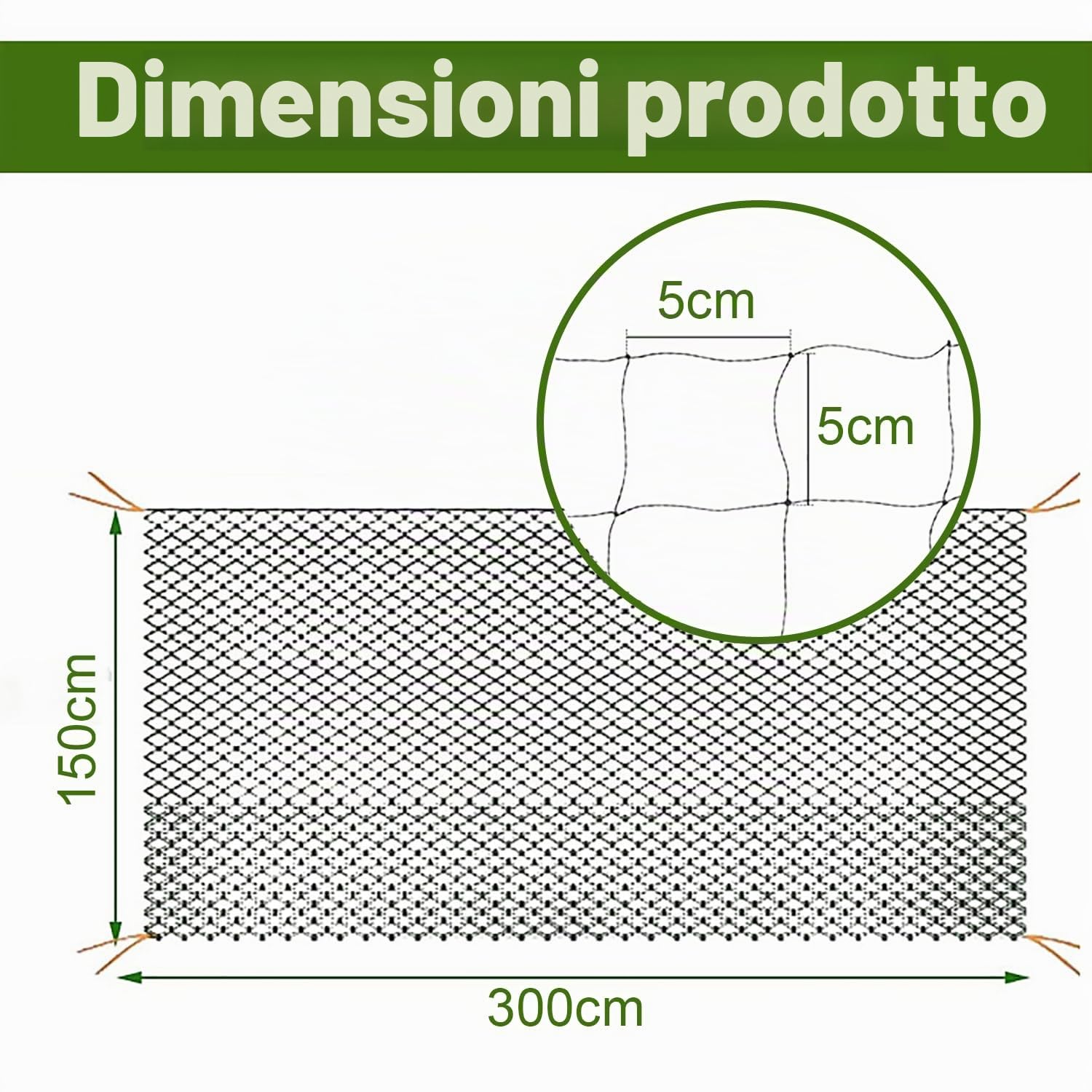 30x15m Rete Anti Piccioni，Rete Antigrandine，Maglia 5x5cm Adatto a Tutti Tipi di Giardini Recinzioni,Retes di Protezione Antis Uccelli per Piante con Chiodi di Terra e Fascette,Nero