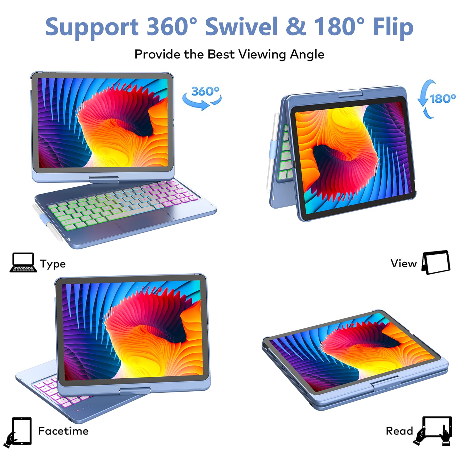 Ipad Pro 11 Case With Keyboard Touchpad Keyboard Case For IPad Pro