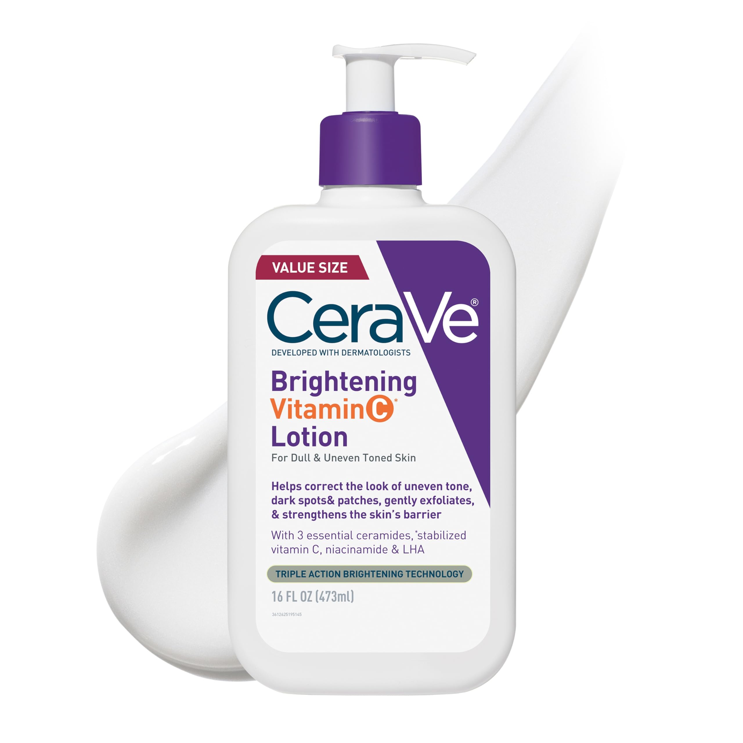 Photo 1 of CeraVe Brightening Vitamin C Body Lotion, 16oz
