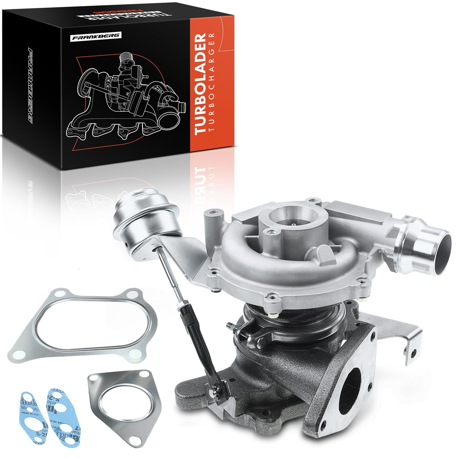 Frankberg Turbocompresseur 8201054152 | Compatible avec: Boîte Trafic II FL,Trafic II plateau/châssis EL,NV400 plateau/châssis X62 X62B,NV400 Box X62 X62B,Vivaro