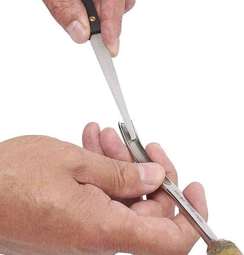 Miniatura 9 de Trend Mini lima cónica de diamante fino de 3 pulgadas para carpintería, jardinería y herramientas domésticas, DWS/TF3M/F