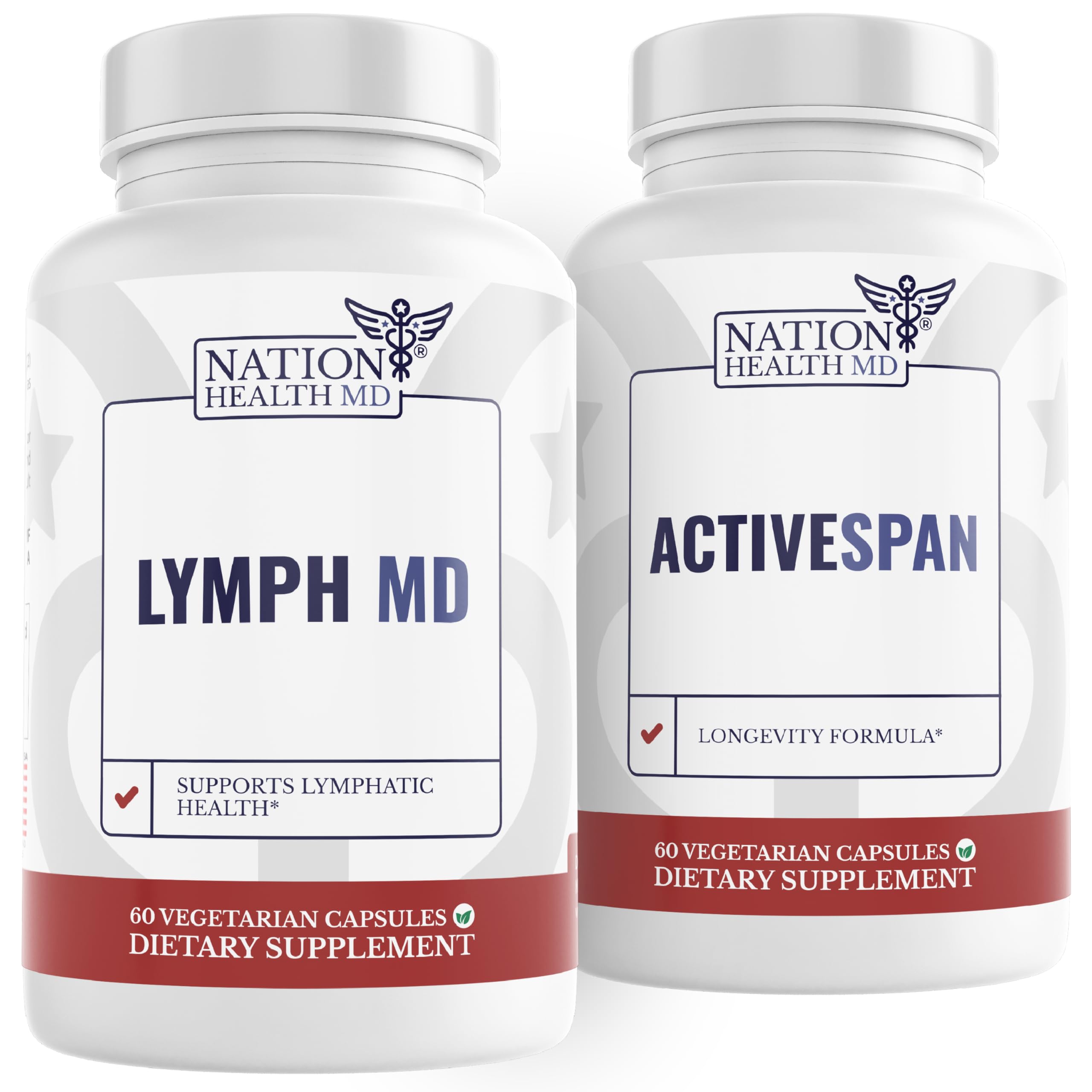 Amazon.com: NATION HEALTH MD Energy & Vitality Bundle: Lymph MD