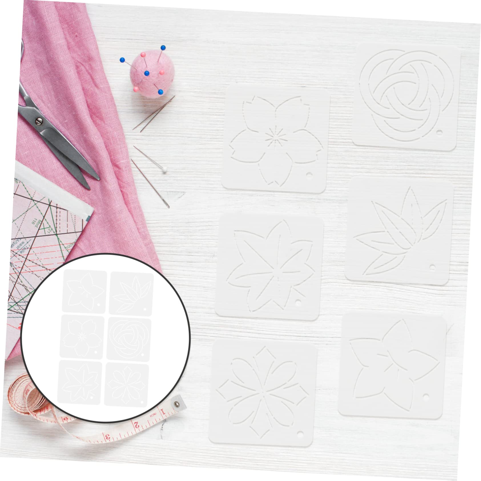 SEWACC 30piezas Plantillas De Acolchado Acrílicas Para Costura De Patchwork y Rulers De Costura Para Profesionales y