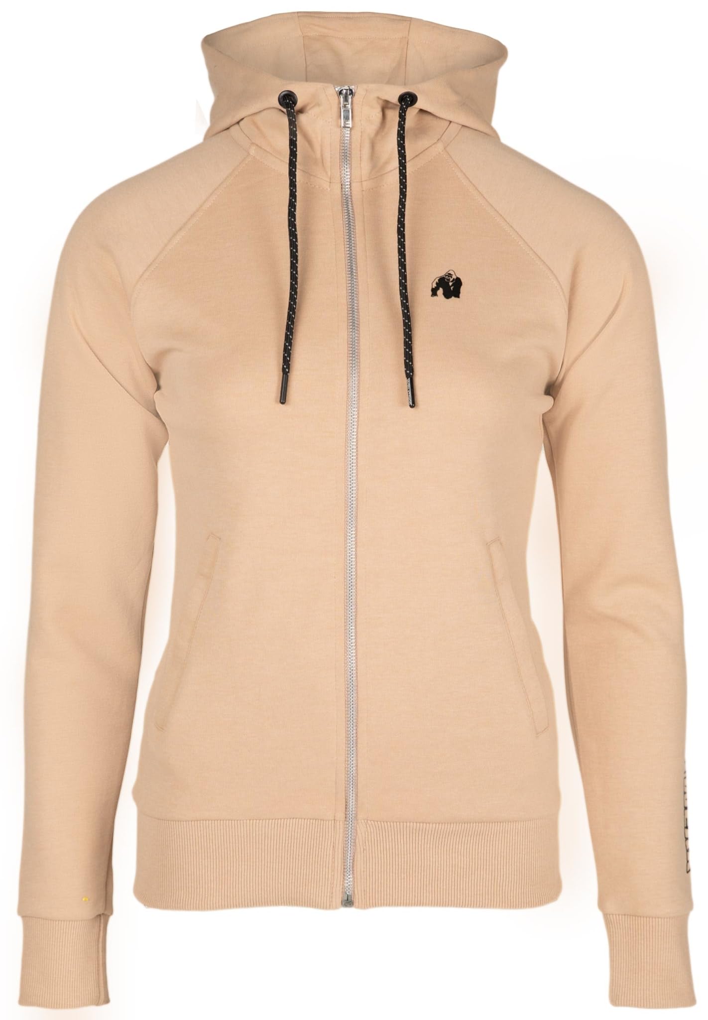 Gorilla Wear Damen Weste - Marion - Beige Hoodie (1er Pack)
