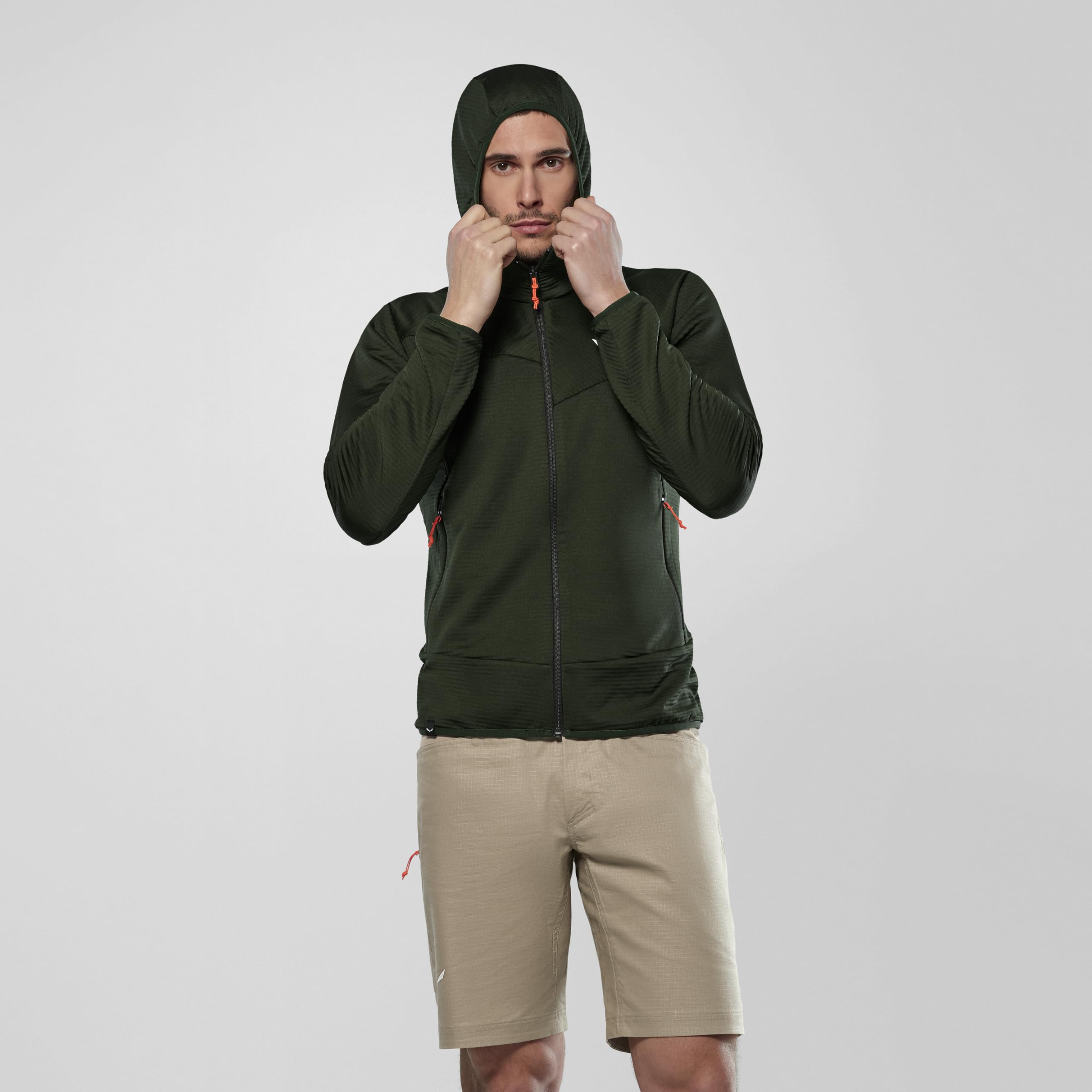 Salewa Puez Altavia Pl Hd Jacket M, ciemnooliwkowa, XL