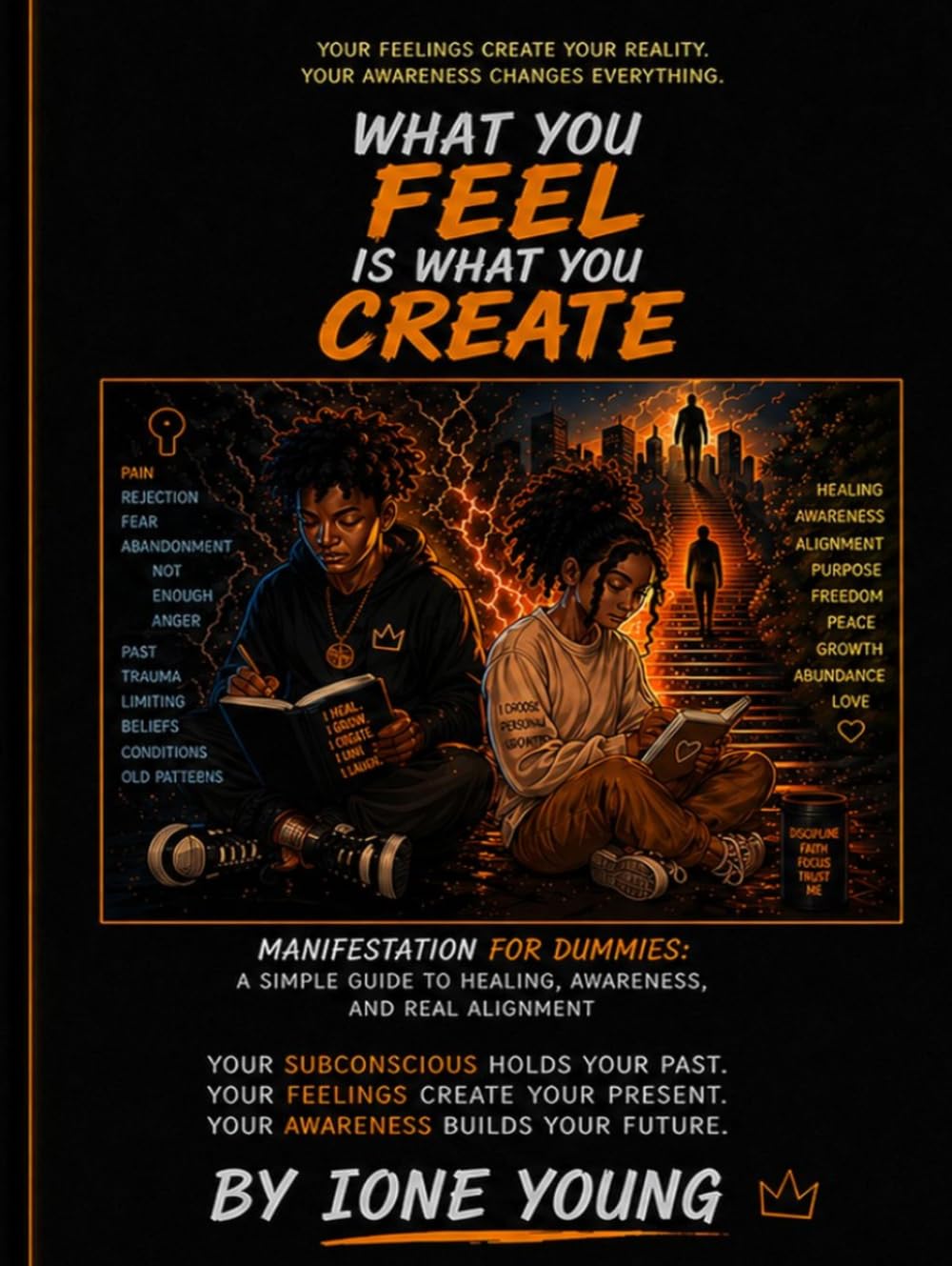 WHAT YOU FEEL IS WHAT YOU CREATE: Manifestation for Dummies: A Simple Guide to Healing, Awareness, and Real Alignment (Manifestation Collection)