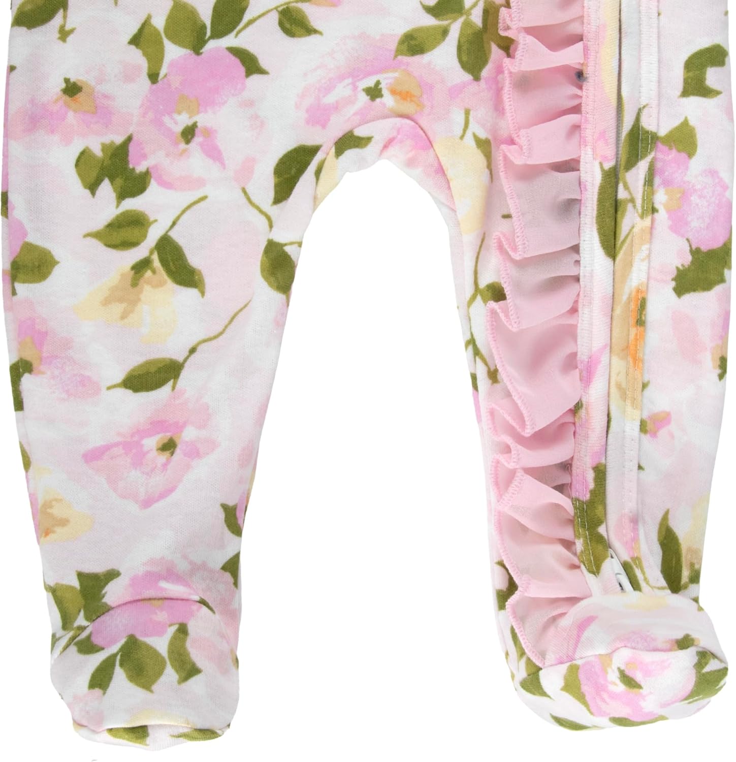 Baby Essentials Baby Girl Sleepers,4 Piece Outfit Set, Romper Footies and Headband – All Season Baby Clothes Gift Set - Image 5