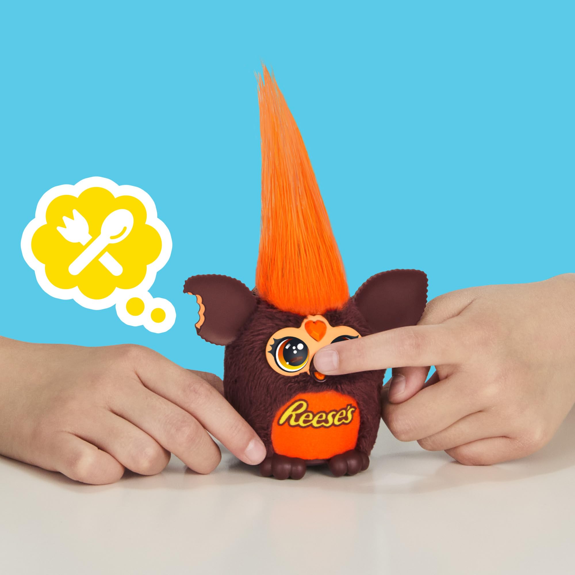 Reese's ピーナッツバター　ぬいぐるみ Amazon.co.jp: FURBY Furblets REESE'S ピーナッツバターカップ ミニ 3