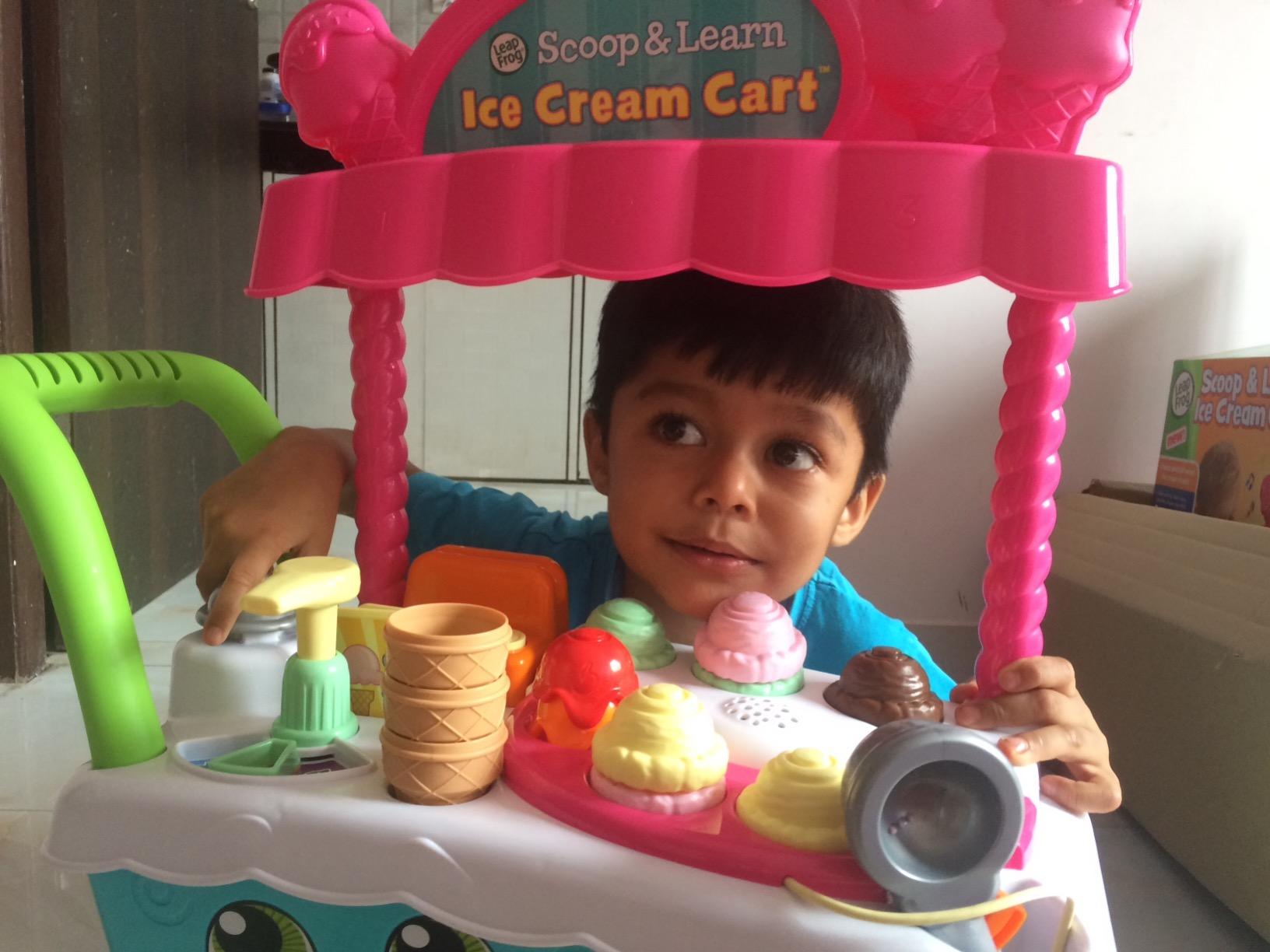 Leapfrog Scoop and Learn Ice Cream Cart Amazon.in Toys & Games