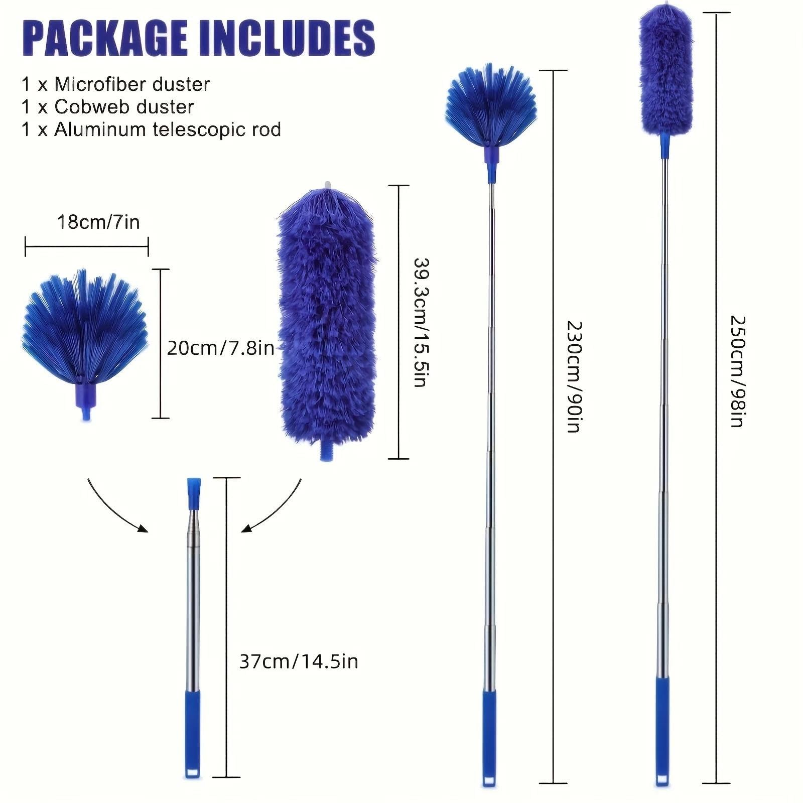 Plumero para Ventiladores De Techo Plumero de Microfibra Extensible