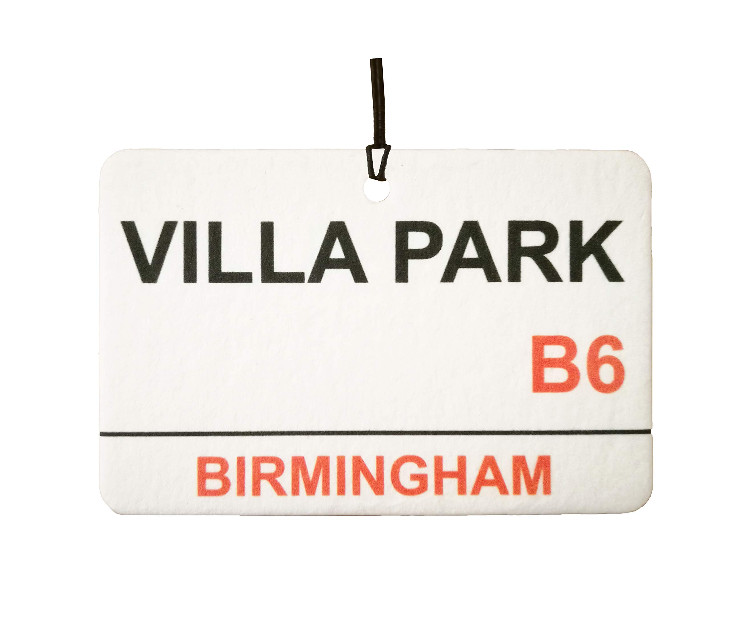 Aston Villa Villa Park Street Sign Car Air Freshener Fun