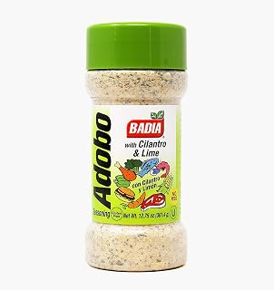 Badia Adobo with Cilantro & Lime 12.75 oz – Zesty Citrus & Herb Seasoning – Latin Flavor Blend with Garlic, Cilantro & Lime