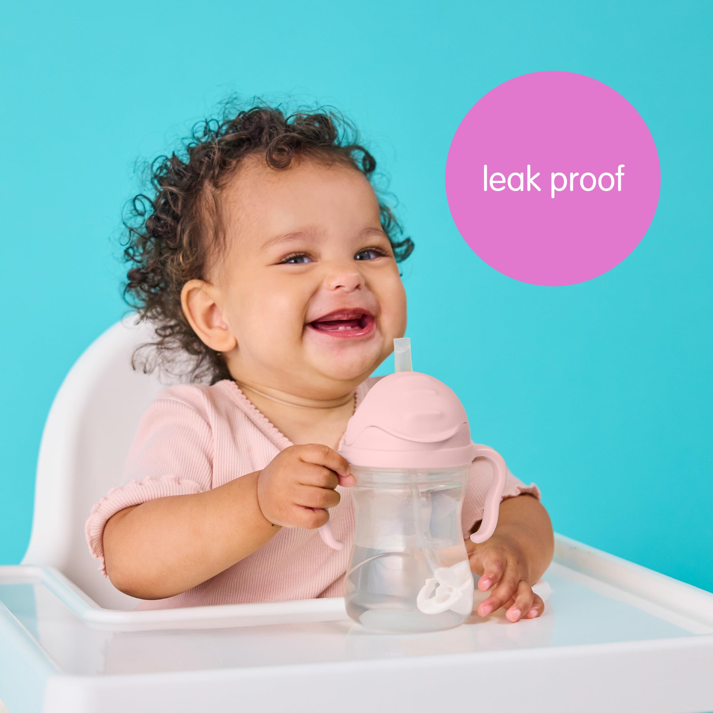 b.box Toddler 3 in 1 Value Set I One Cup, Three Lids to Support Babies and Toddlers Hydration Journey. BPA Free, Dishwasher Safe - Image 2
