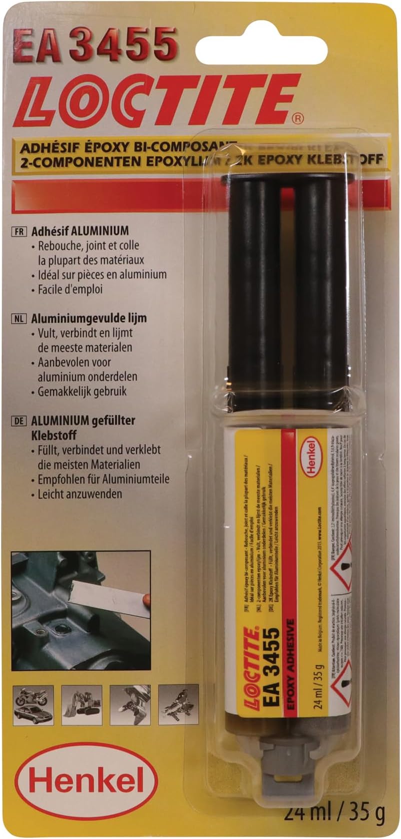 EA 3455 Epoxy adhesive - aluminium 24ml
