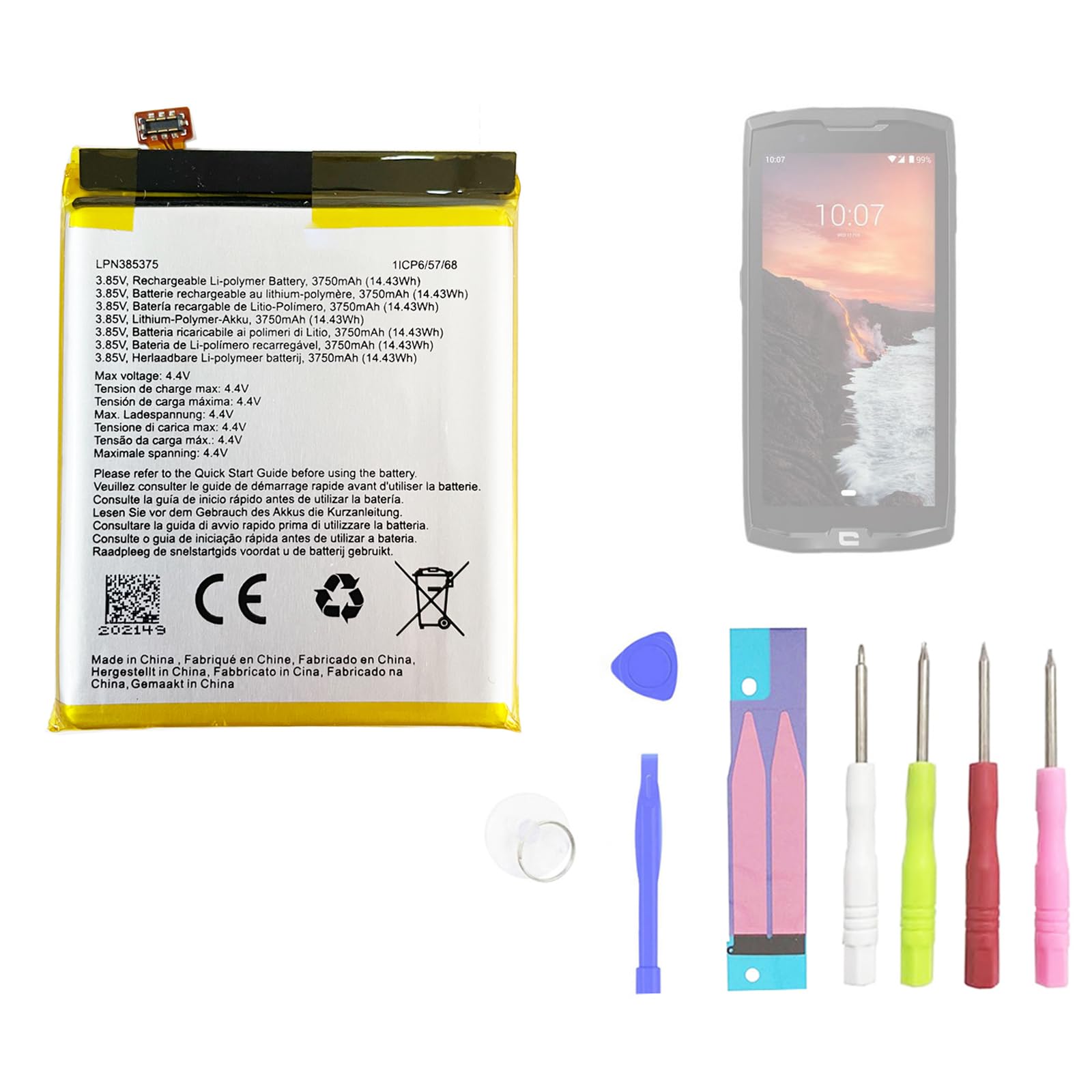 Batterie pour Crosscall Core X4 résoudre problème autonomie