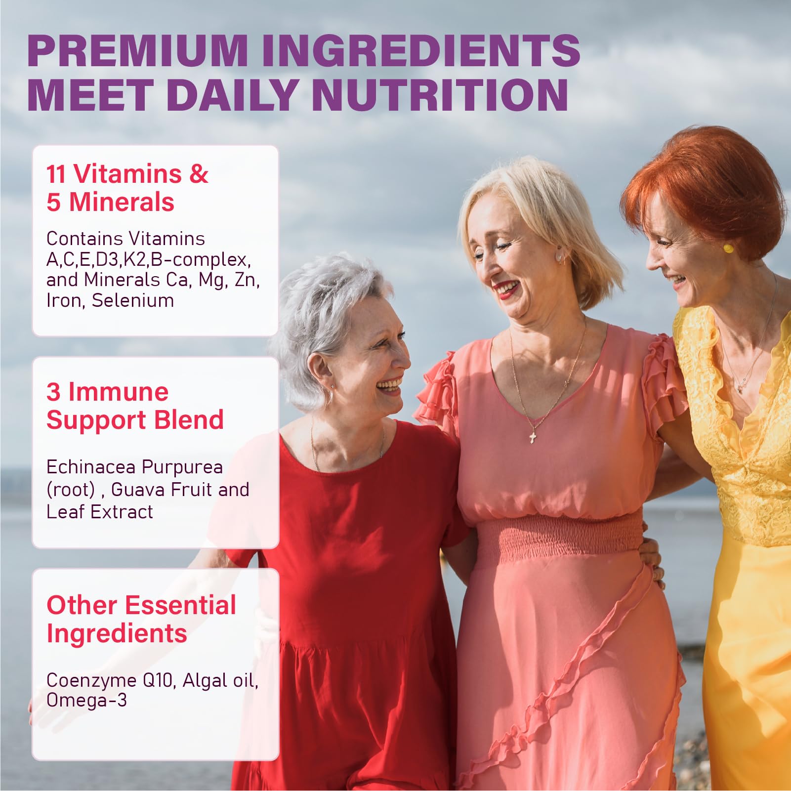 Multivitamin Gummies for Women 50 Plus - Methylated Multivitamin Gummy — Amazon image 3