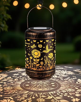 Christian Gifts for Women Solar Lanterns Outdoor, Religious Gifts for Women