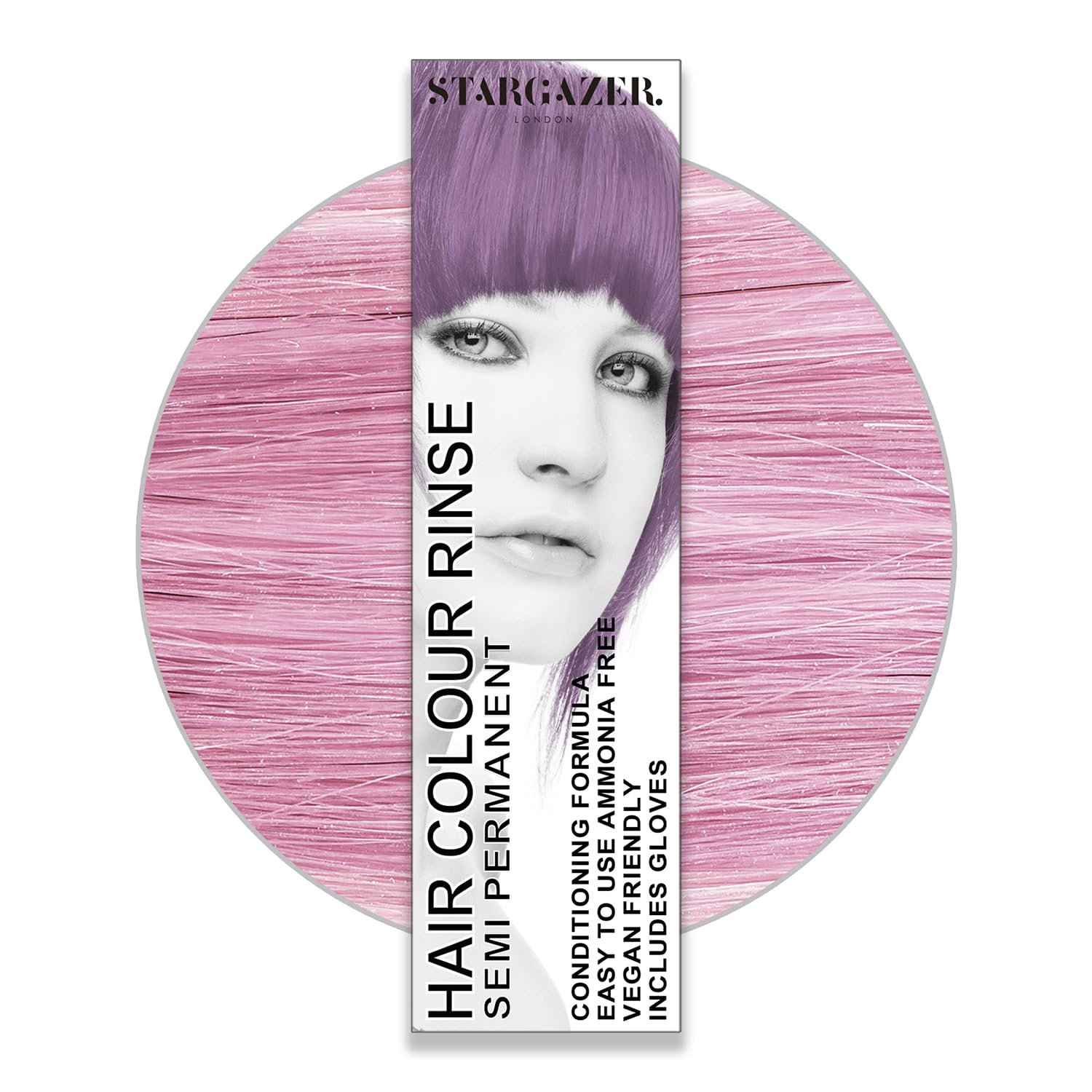 Stargazer SGS110, Hair Ink, UV, Semi-Permanent, Purple (Erika Violet)