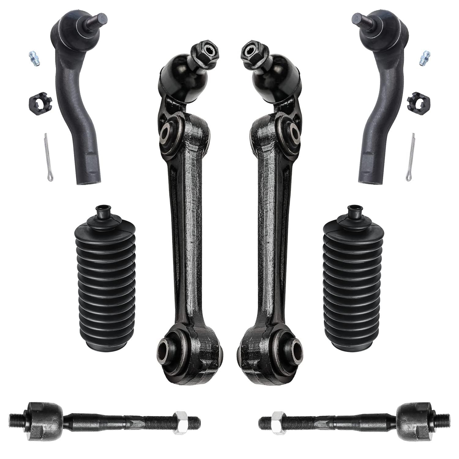 Detroit Axle - 2.5L 3.0L Front End Suspension Kit for 2010-2012 Fusion