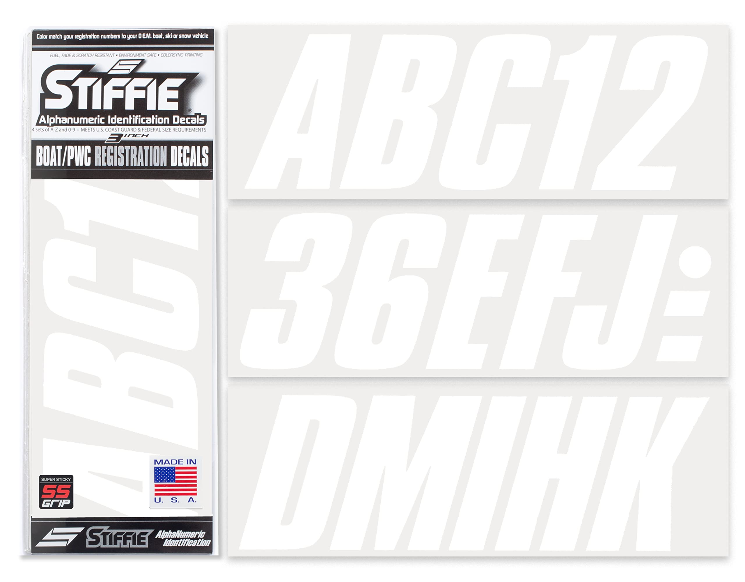Amazon.co.jp: STIFFIE Shift ホワイト スーパースティッキー 3インチ