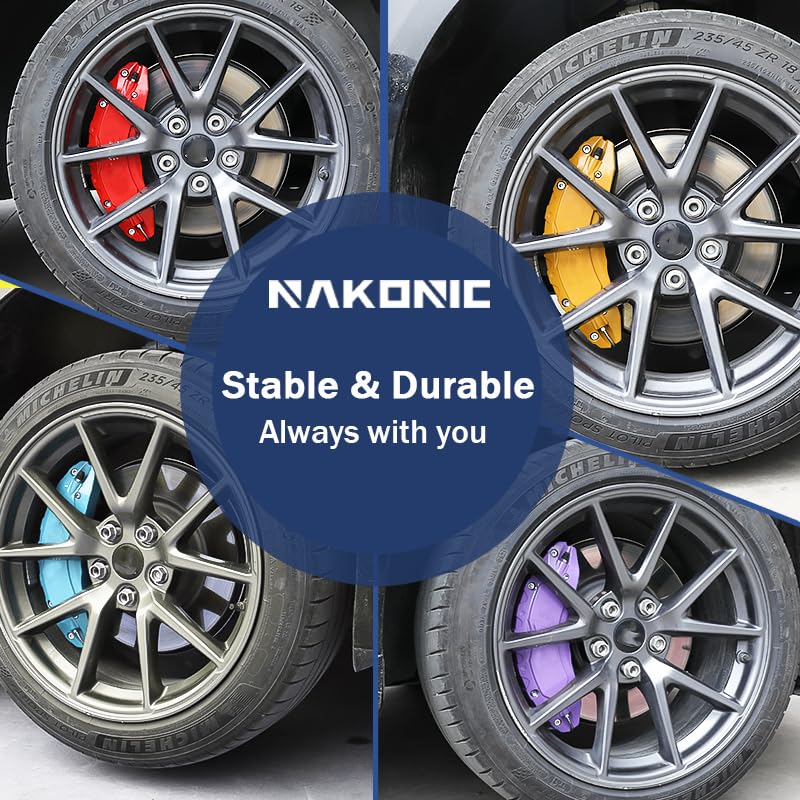 Amazon | Nakonic 2022 2023 キャリパーカバー Tesla Model 3