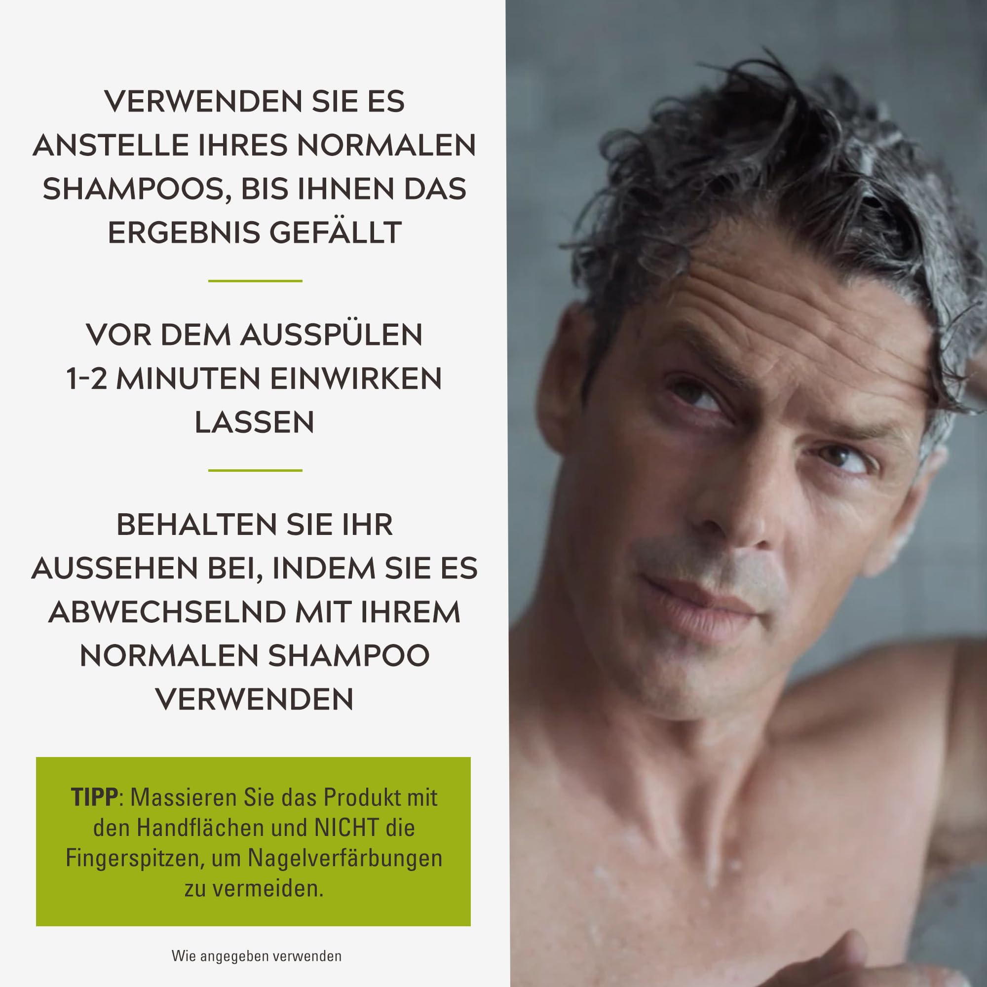 Just For Men Champú Control GX para hombres, reduce las canas, resultado natural, sin líneas de teñido, con aceite de coco y aloe vera, 118 ml, 3 unidades (3 x 118 ml)