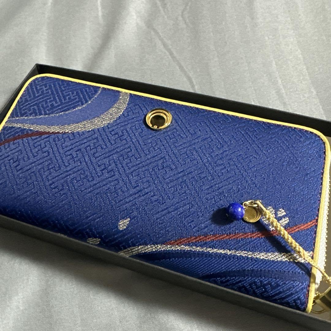 Amazon.co.jp: 三日月宗近 長財布 ウォレット プレミコ 足利織