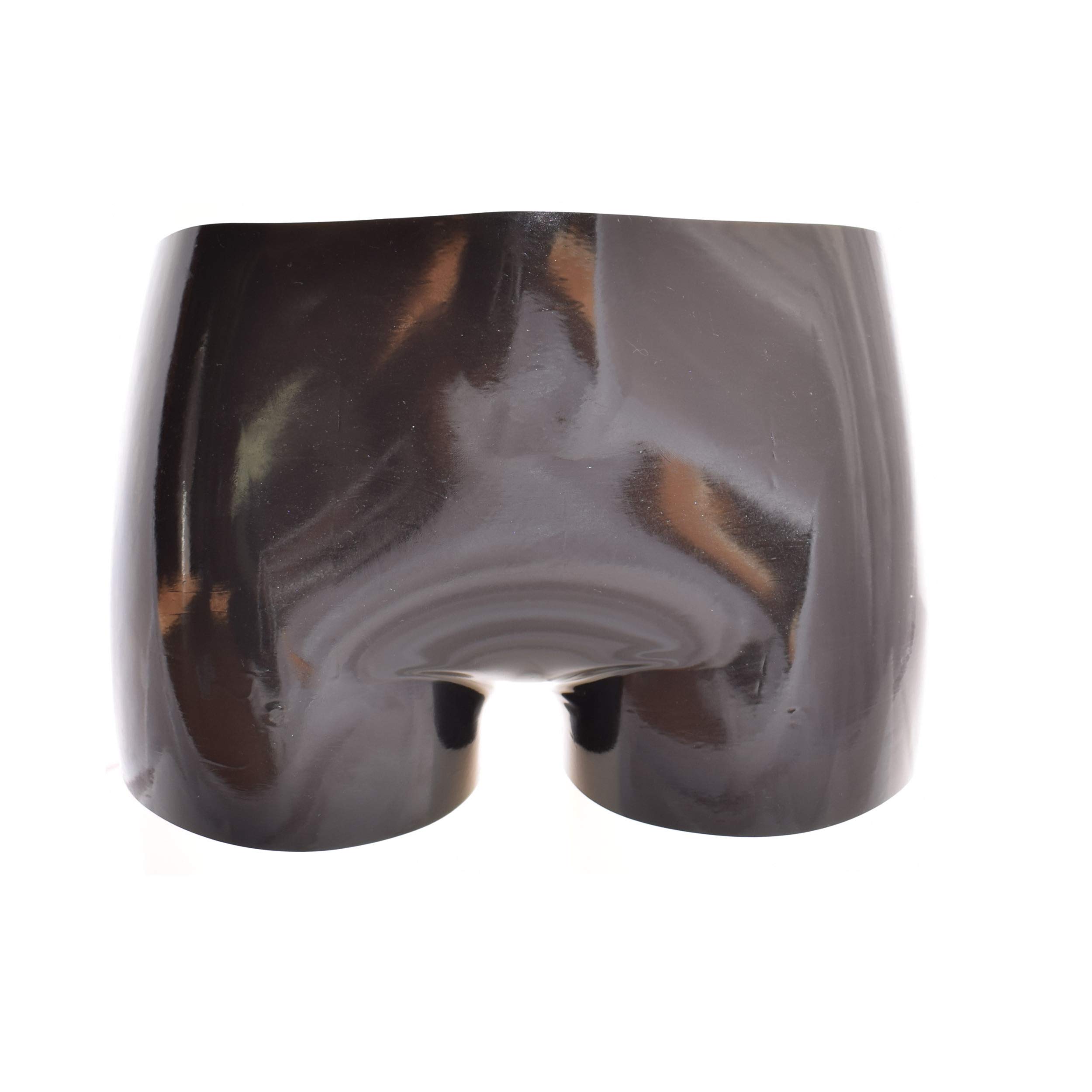 Rubberfashion Slip Latex - Slip Bébé Rubber Sexy - Hotpants Courts - Lingerie Latex Femme et Homme