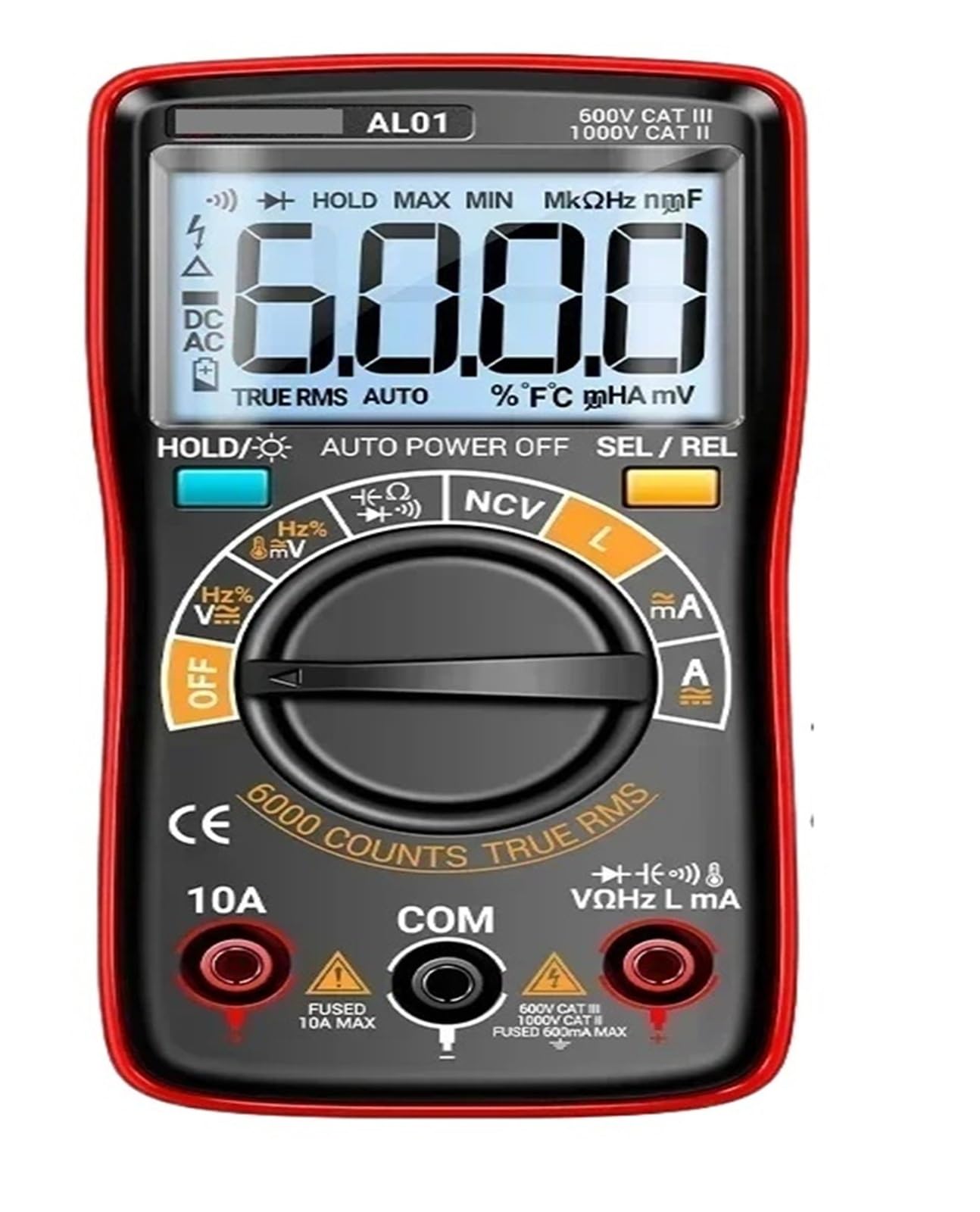 Multimètre numérique AL01 pour trouver une panne électrique rapidement avec le True-RMS - 3