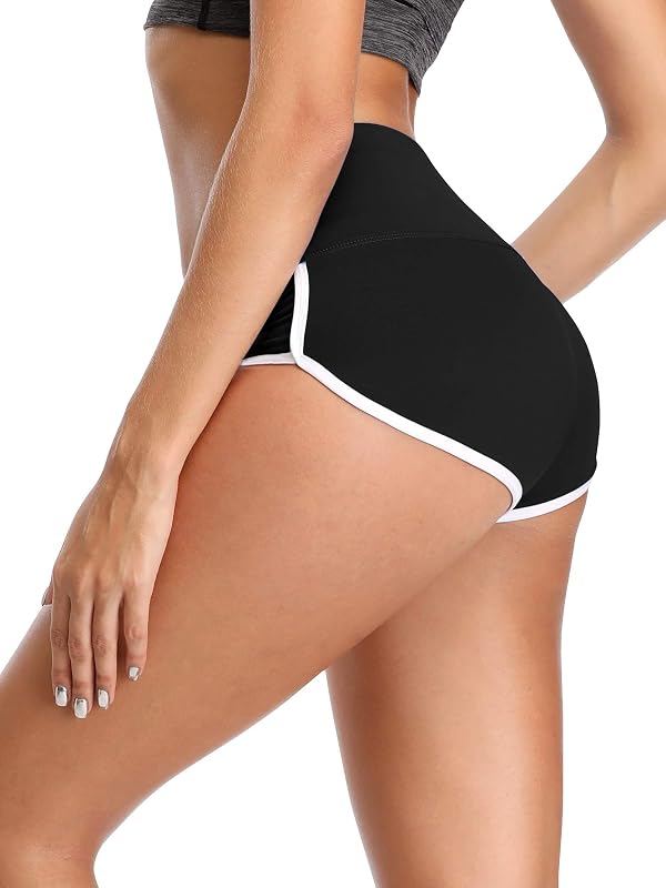 CADMUS Women's Workout Yoga Gym Shorts,1301,Black,Large by CADMUS - Used condition - Image 5