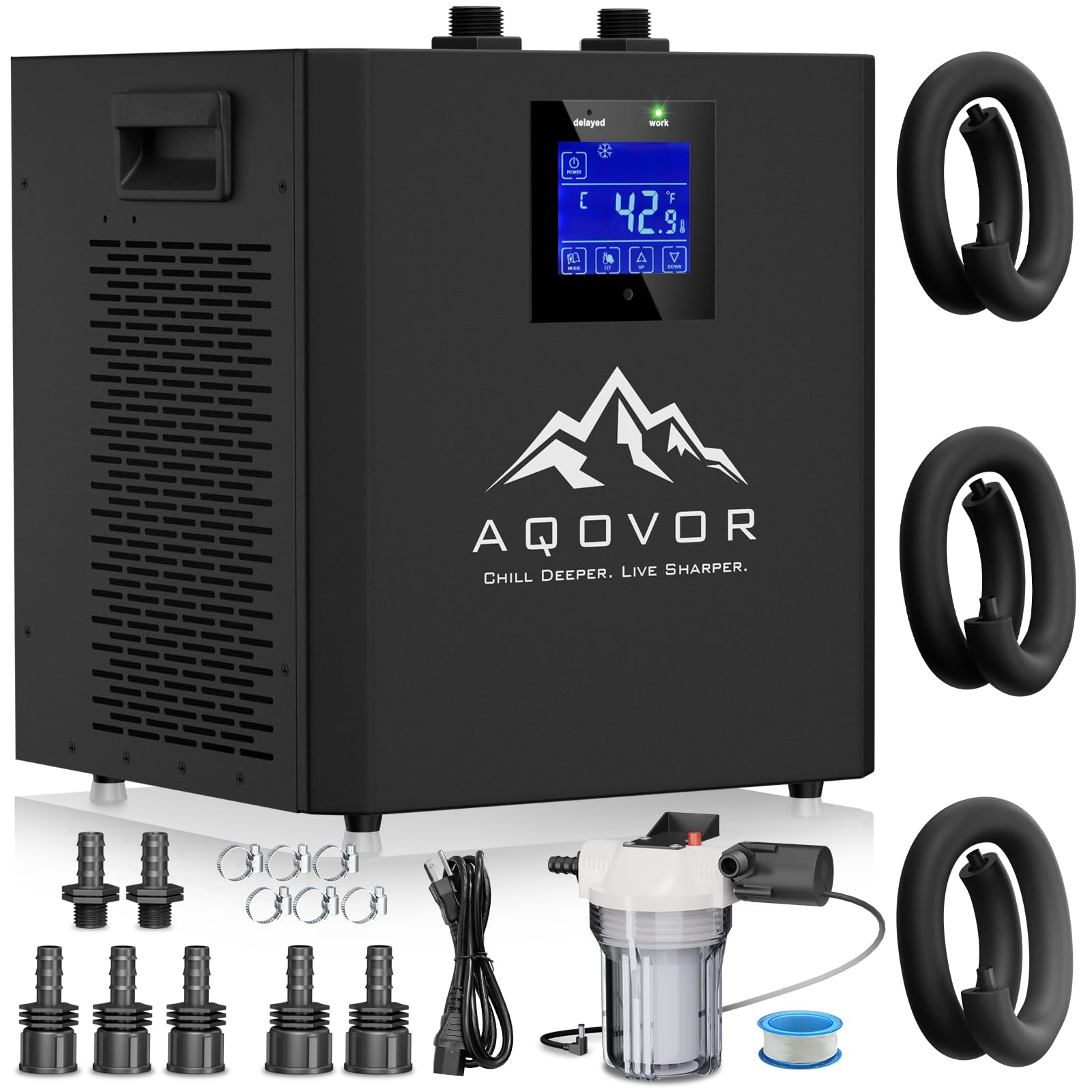 Photo 1 of AQOVOR 1/3 Hp Cold Plunge Chiller